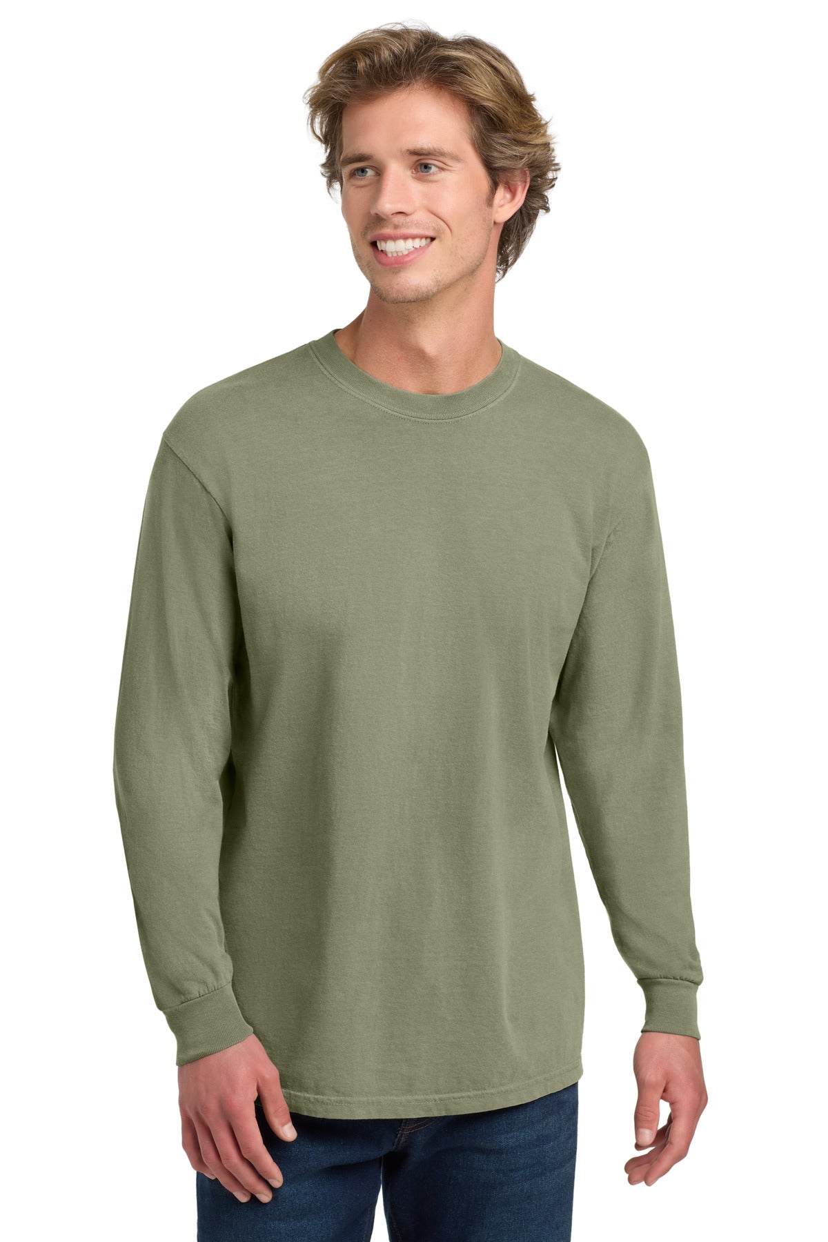 COMFORT COLORS    Heavyweight Ring Spun Long Sleeve Tee. 6014