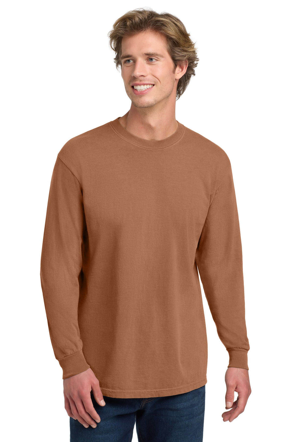 COMFORT COLORS    Heavyweight Ring Spun Long Sleeve Tee. 6014