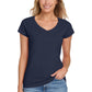 Gildan Softstyle ®  Women's Fit V-Neck T-Shirt. 64V00L | Add Your Logo