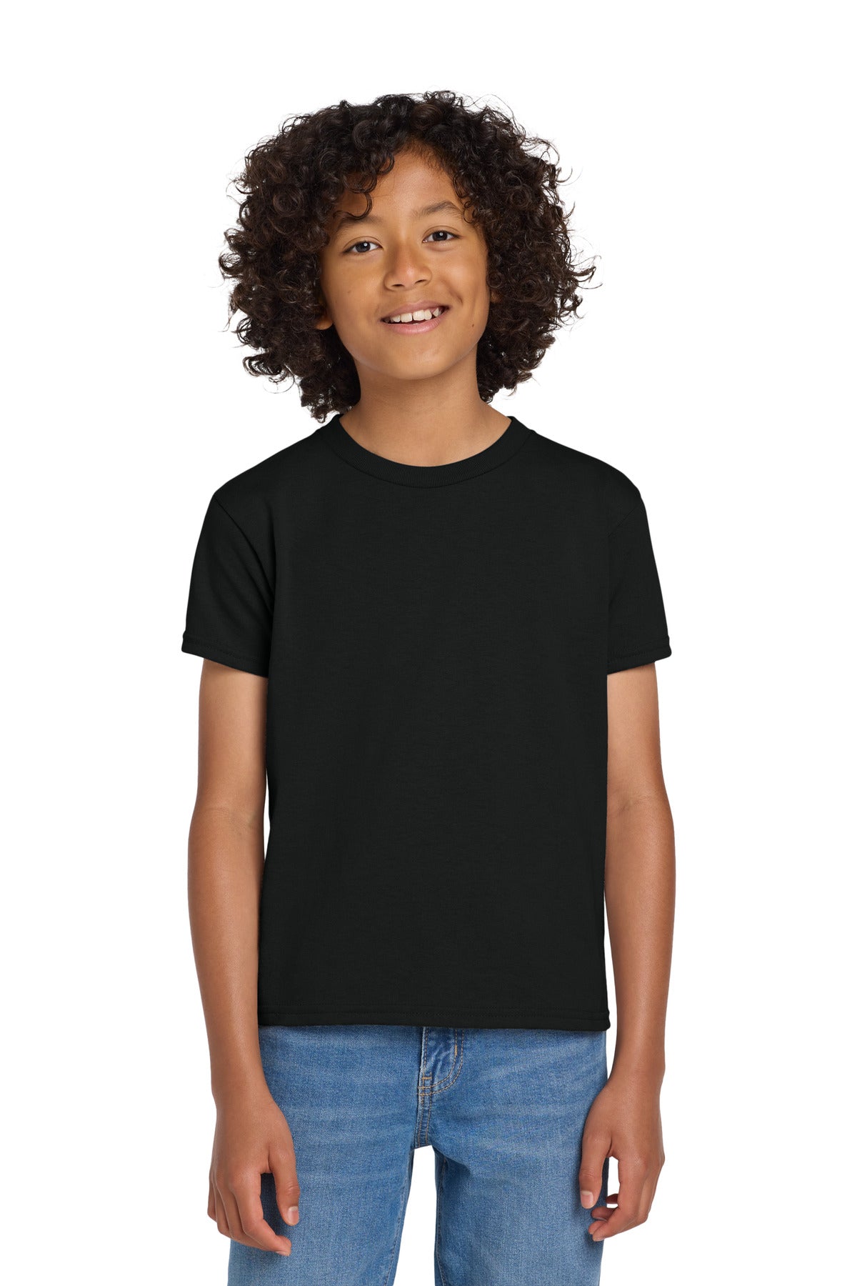 Gildan   Youth DryBlend   50 Cotton/50 Poly T-Shirt.  8000B