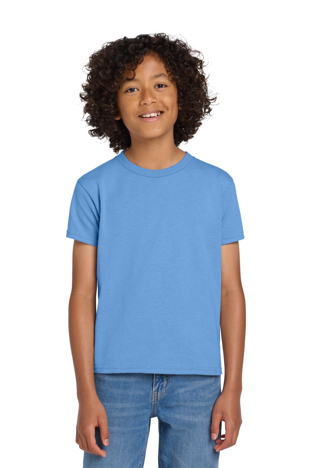 Gildan   Youth DryBlend   50 Cotton/50 Poly T-Shirt.  8000B
