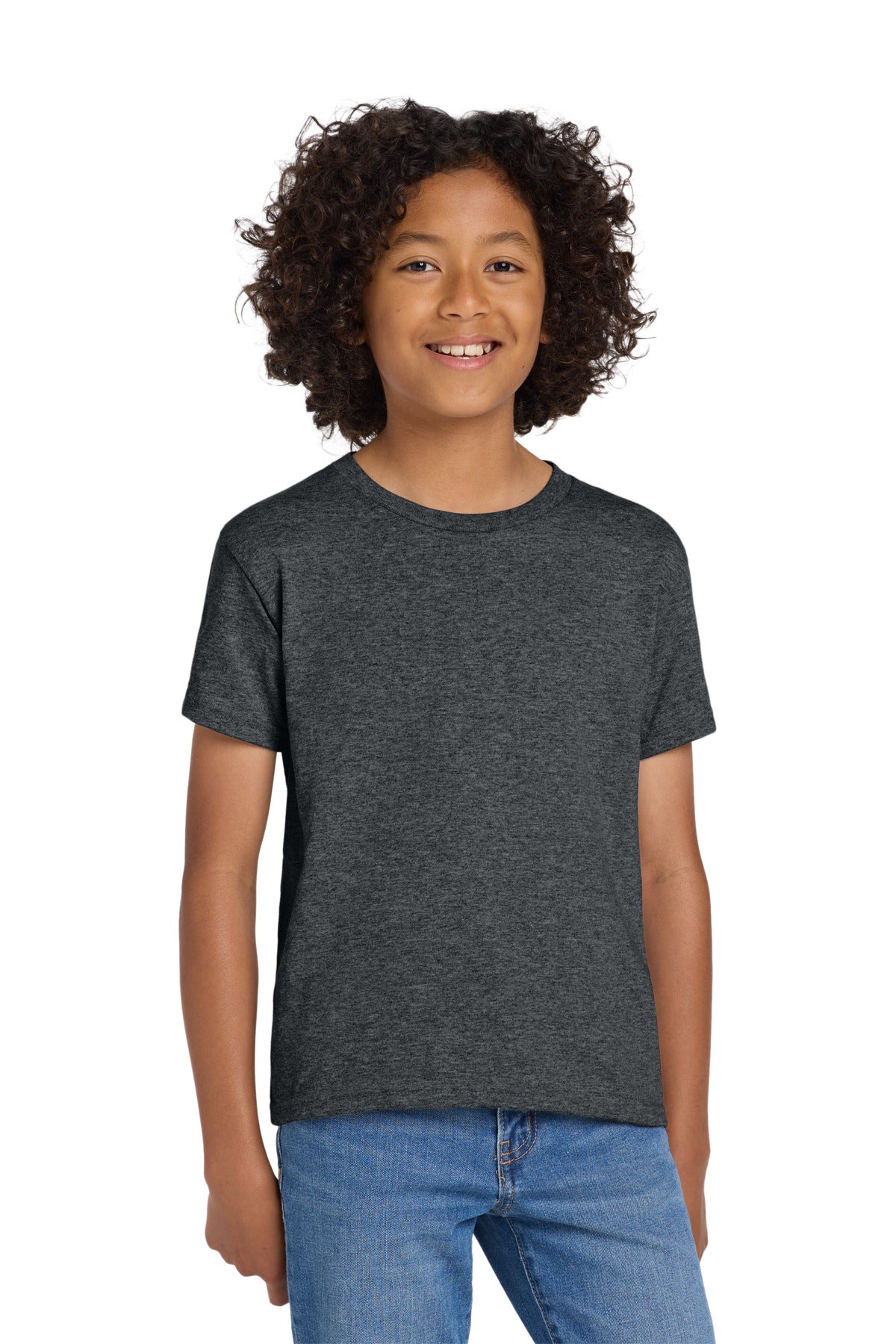 Gildan   Youth DryBlend   50 Cotton/50 Poly T-Shirt.  8000B