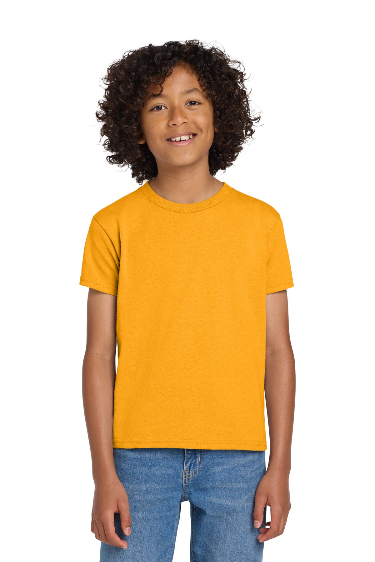 Gildan   Youth DryBlend   50 Cotton/50 Poly T-Shirt.  8000B
