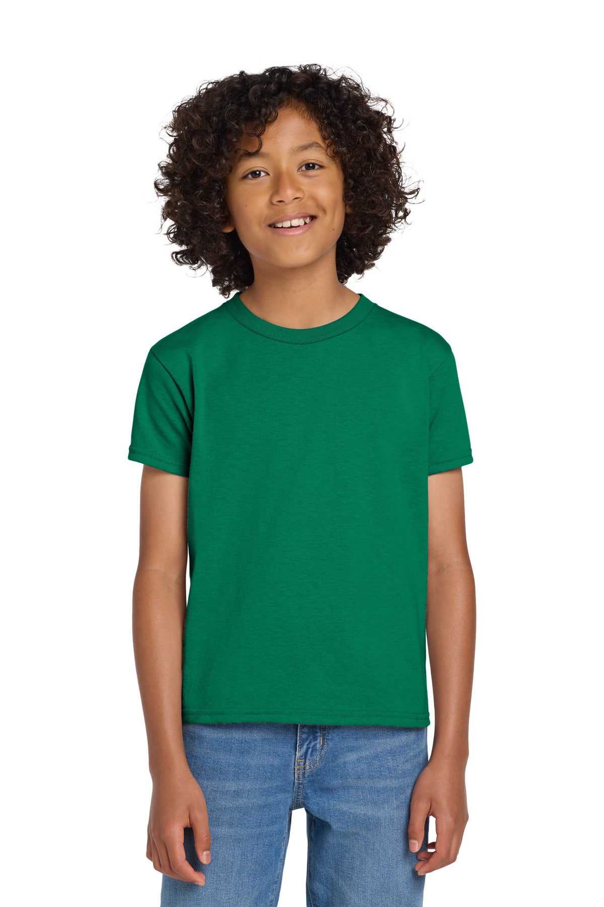 Gildan   Youth DryBlend   50 Cotton/50 Poly T-Shirt.  8000B