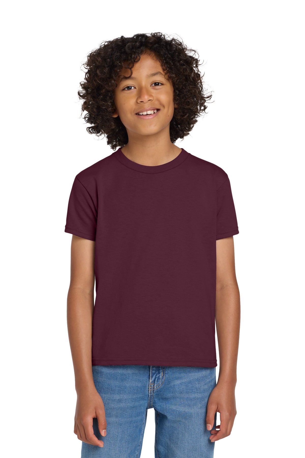 Gildan   Youth DryBlend   50 Cotton/50 Poly T-Shirt.  8000B