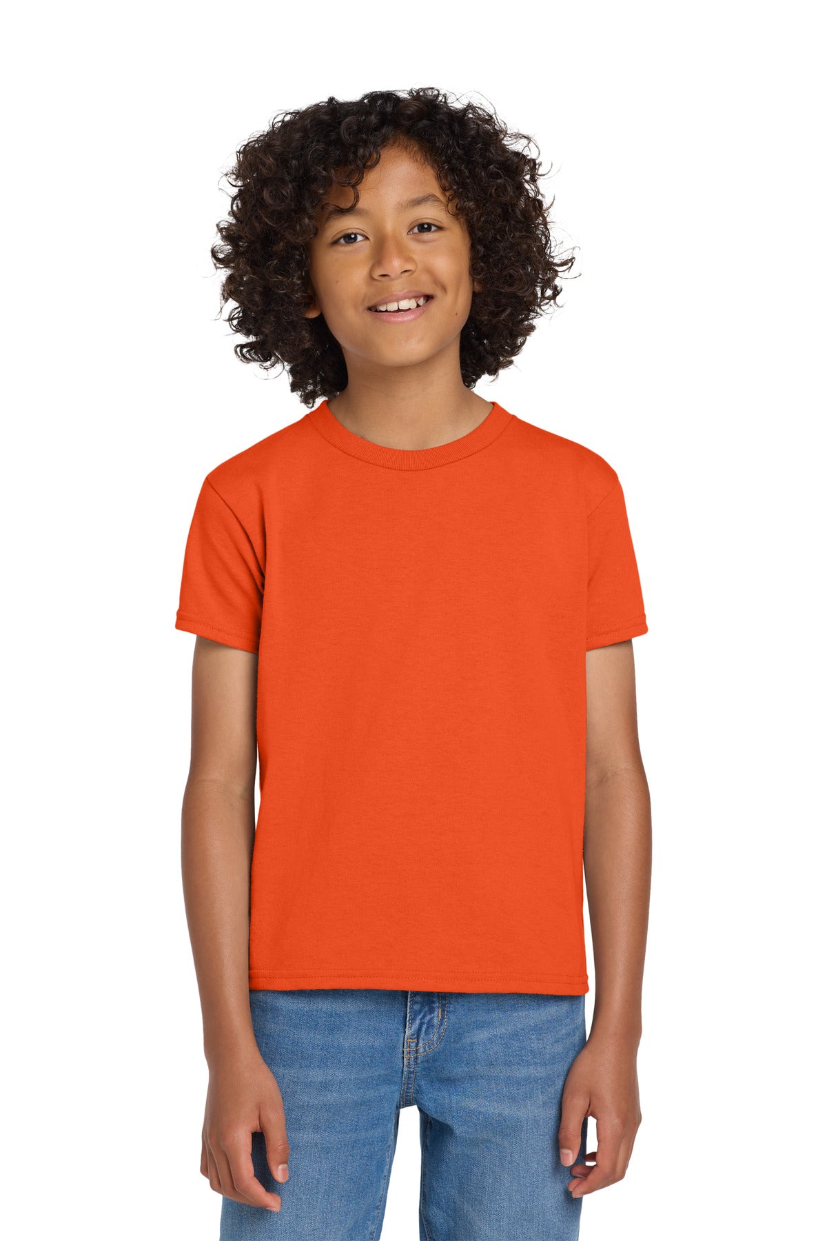 Gildan   Youth DryBlend   50 Cotton/50 Poly T-Shirt.  8000B