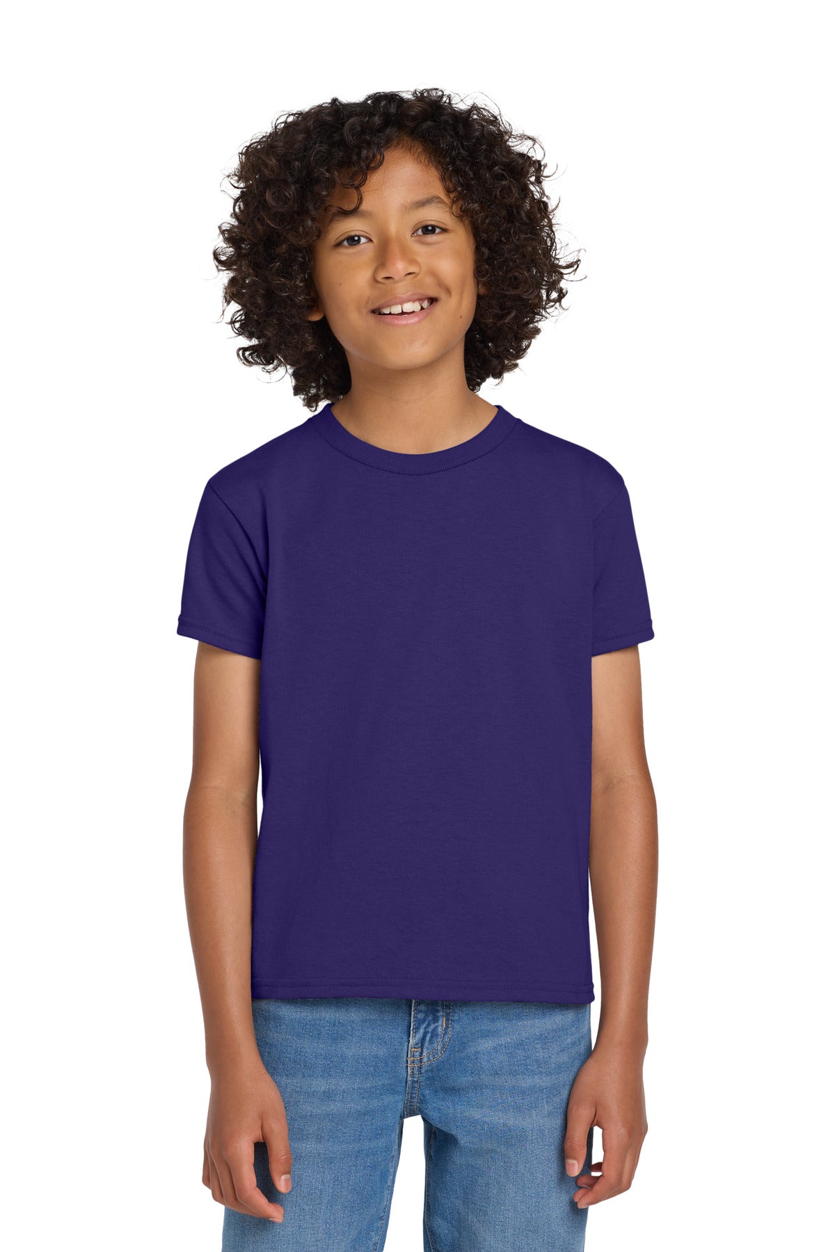 Gildan   Youth DryBlend   50 Cotton/50 Poly T-Shirt.  8000B
