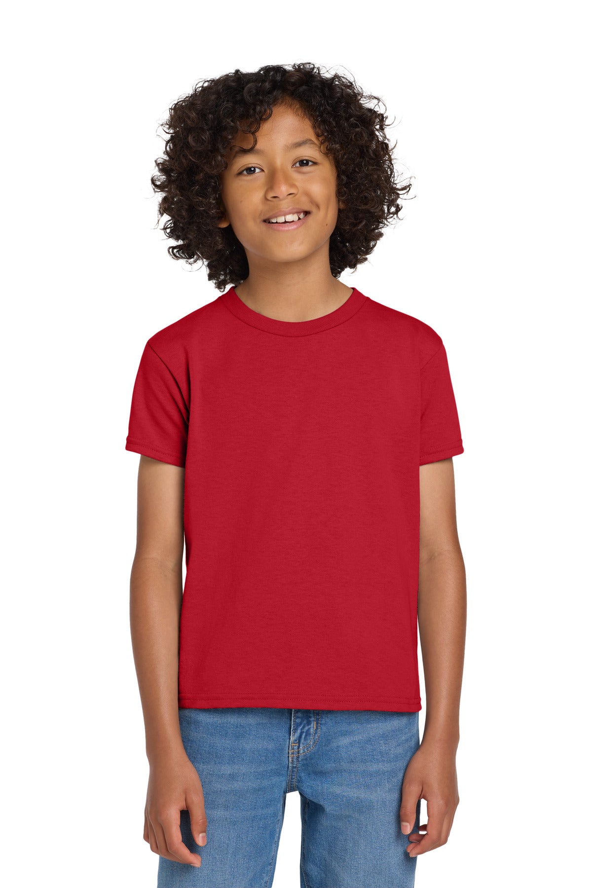 Gildan   Youth DryBlend   50 Cotton/50 Poly T-Shirt.  8000B
