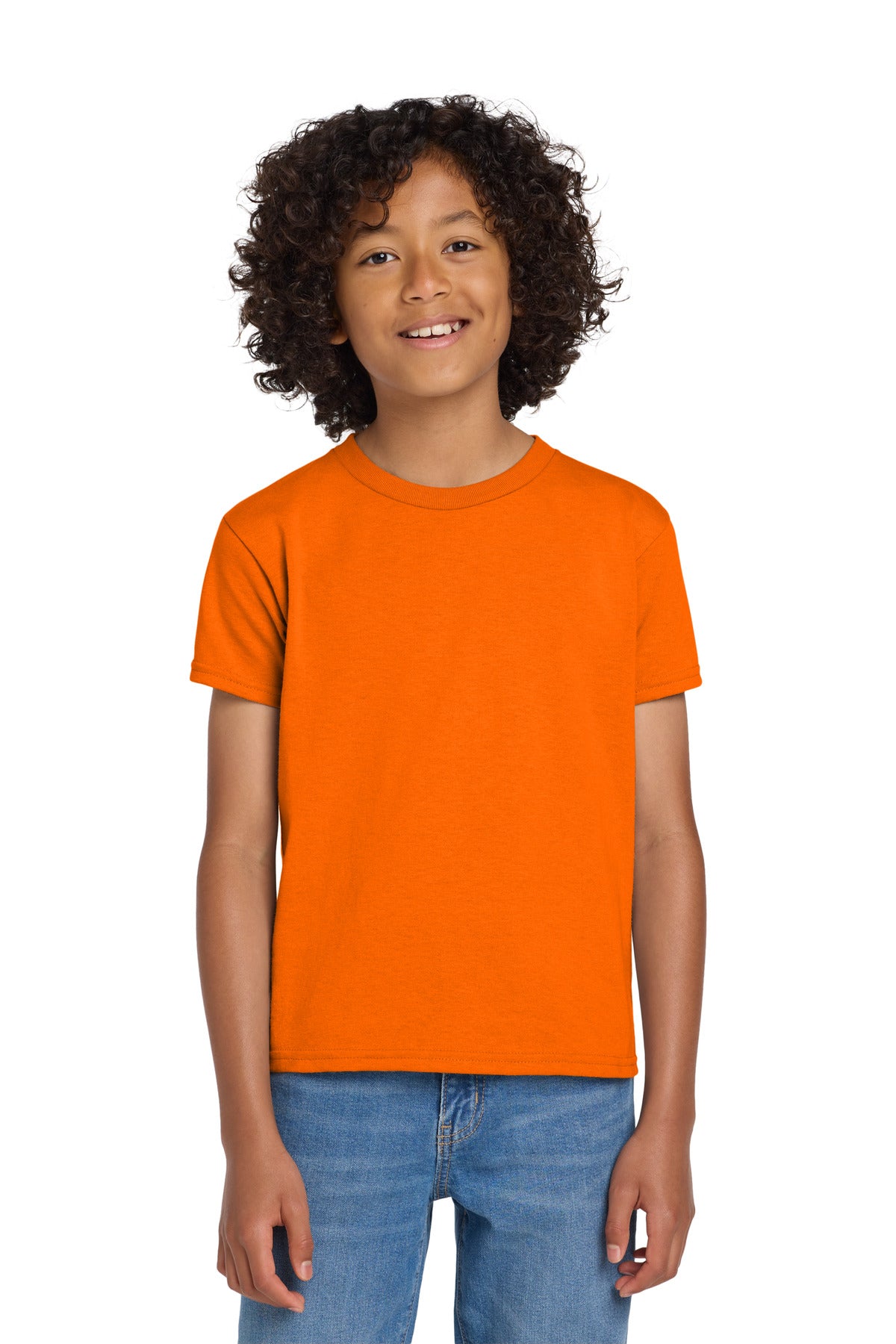 Gildan   Youth DryBlend   50 Cotton/50 Poly T-Shirt.  8000B