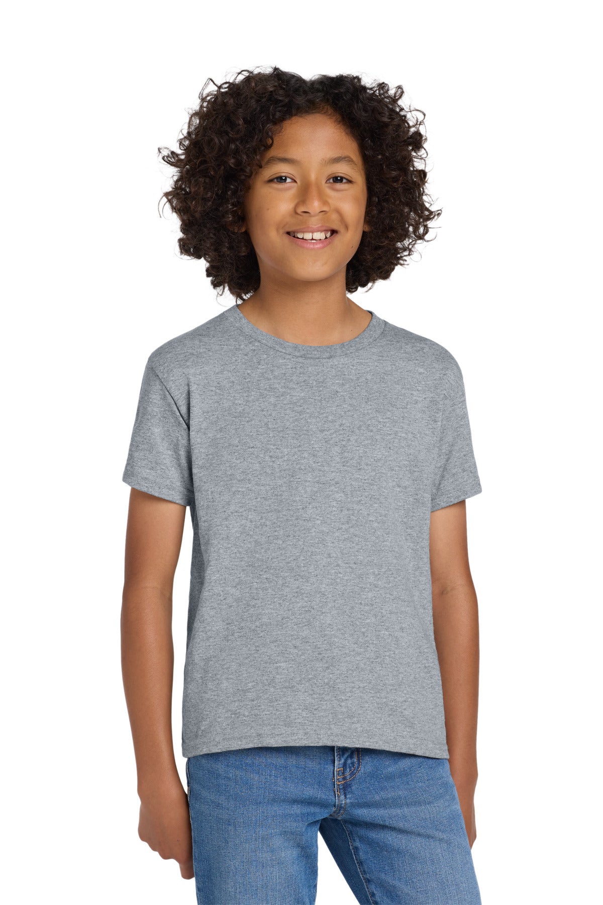 Gildan   Youth DryBlend   50 Cotton/50 Poly T-Shirt.  8000B