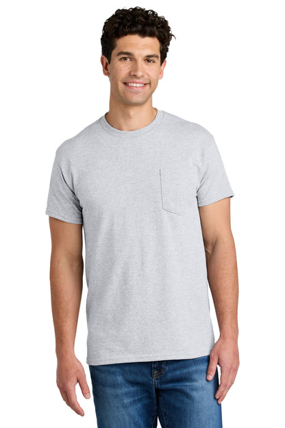 Gildan ®  - DryBlend ®  50 Cotton/50 Poly Pocket T-Shirt. 8300 | Add Your Logo