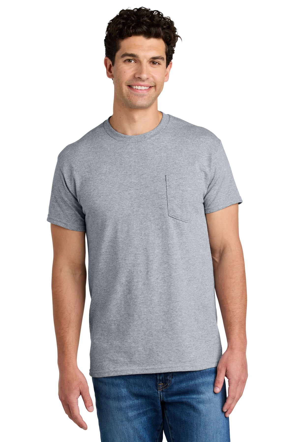 Gildan ®  - DryBlend ®  50 Cotton/50 Poly Pocket T-Shirt. 8300 | Add Your Logo