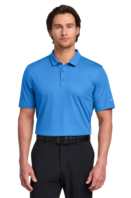 Nike Dri-FIT Embossed Tri-Blade Polo. 838964 | Add Your Logo