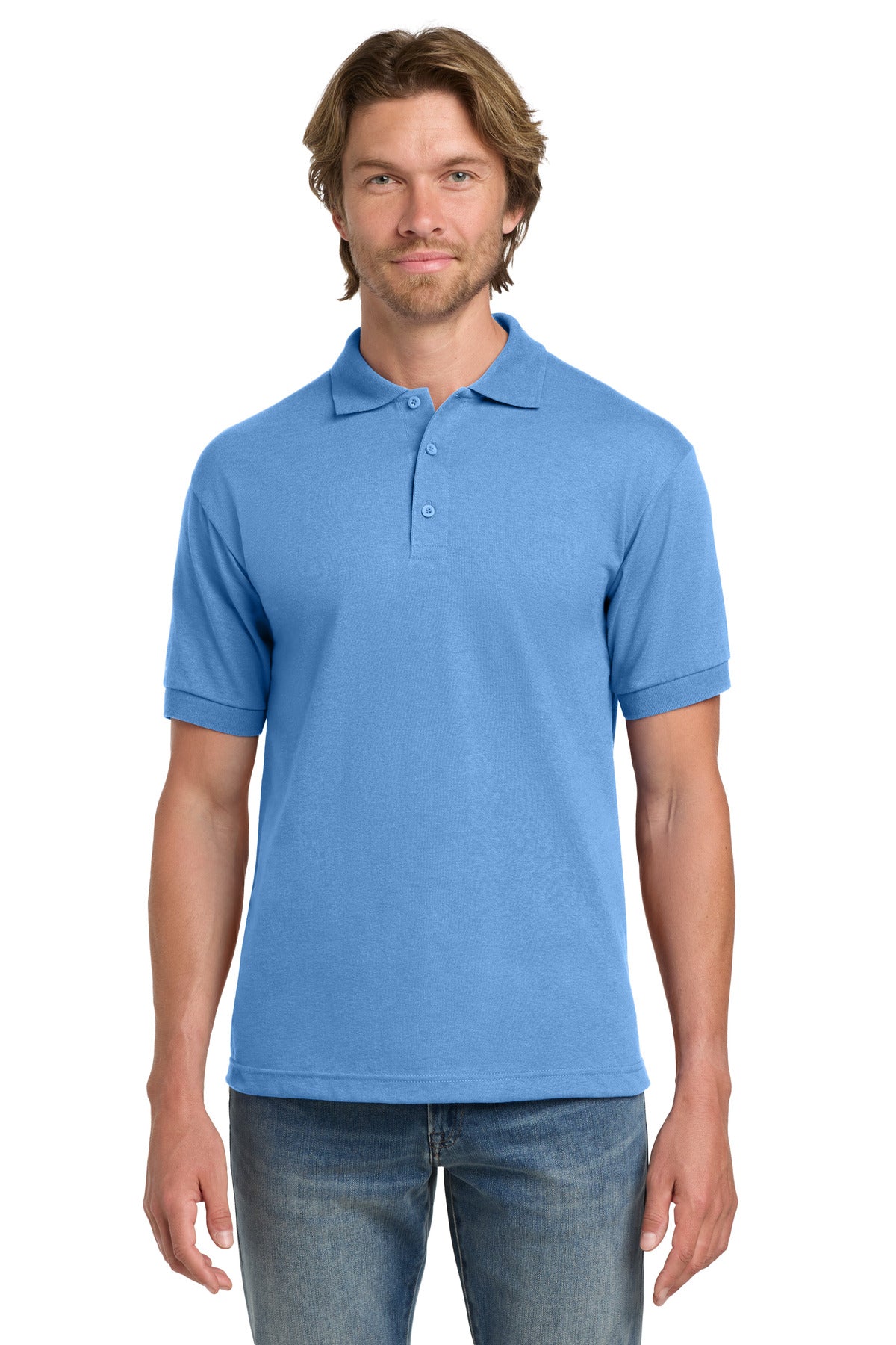 Gildan   - DryBlend   6-Ounce Jersey Knit Sport Shirt.  8800