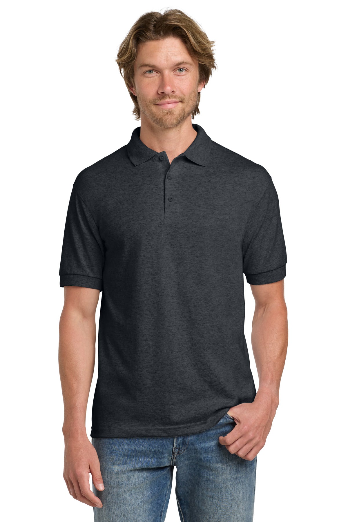 Gildan   - DryBlend   6-Ounce Jersey Knit Sport Shirt.  8800