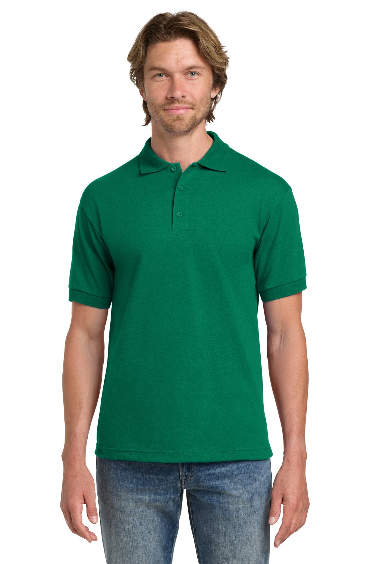 Gildan   - DryBlend   6-Ounce Jersey Knit Sport Shirt.  8800