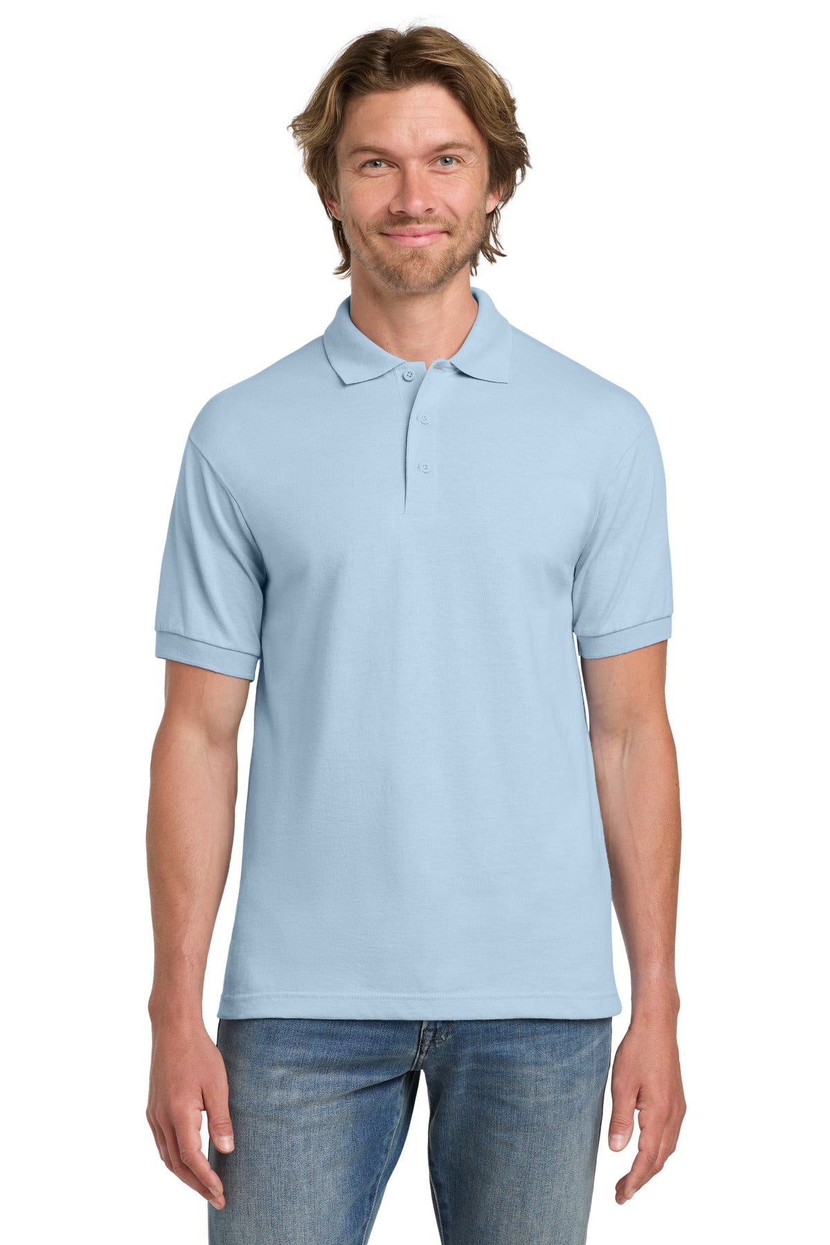 Gildan   - DryBlend   6-Ounce Jersey Knit Sport Shirt.  8800