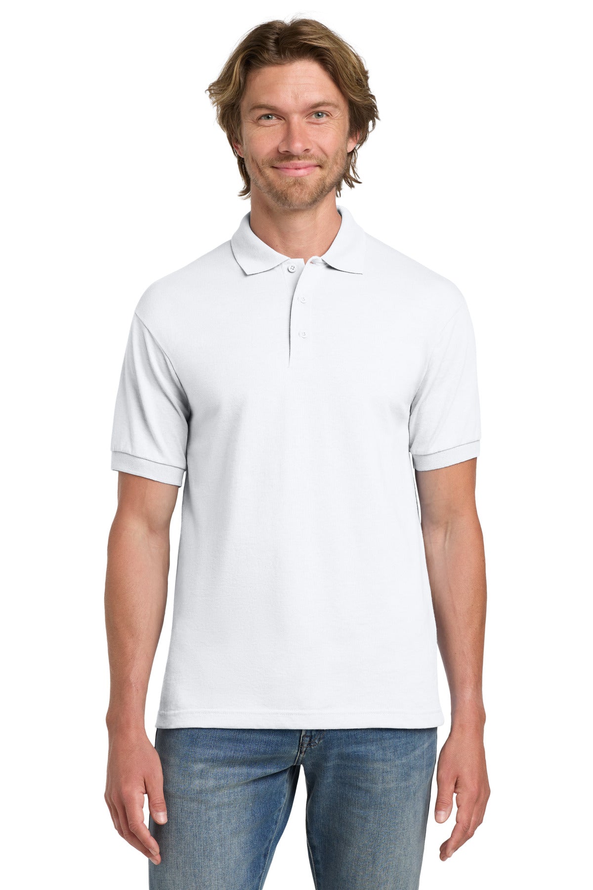 Gildan   - DryBlend   6-Ounce Jersey Knit Sport Shirt.  8800