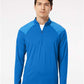 Adidas Men's Ultimate365 Lightweight Shoulder Stripe Quarter-Zip Pullover