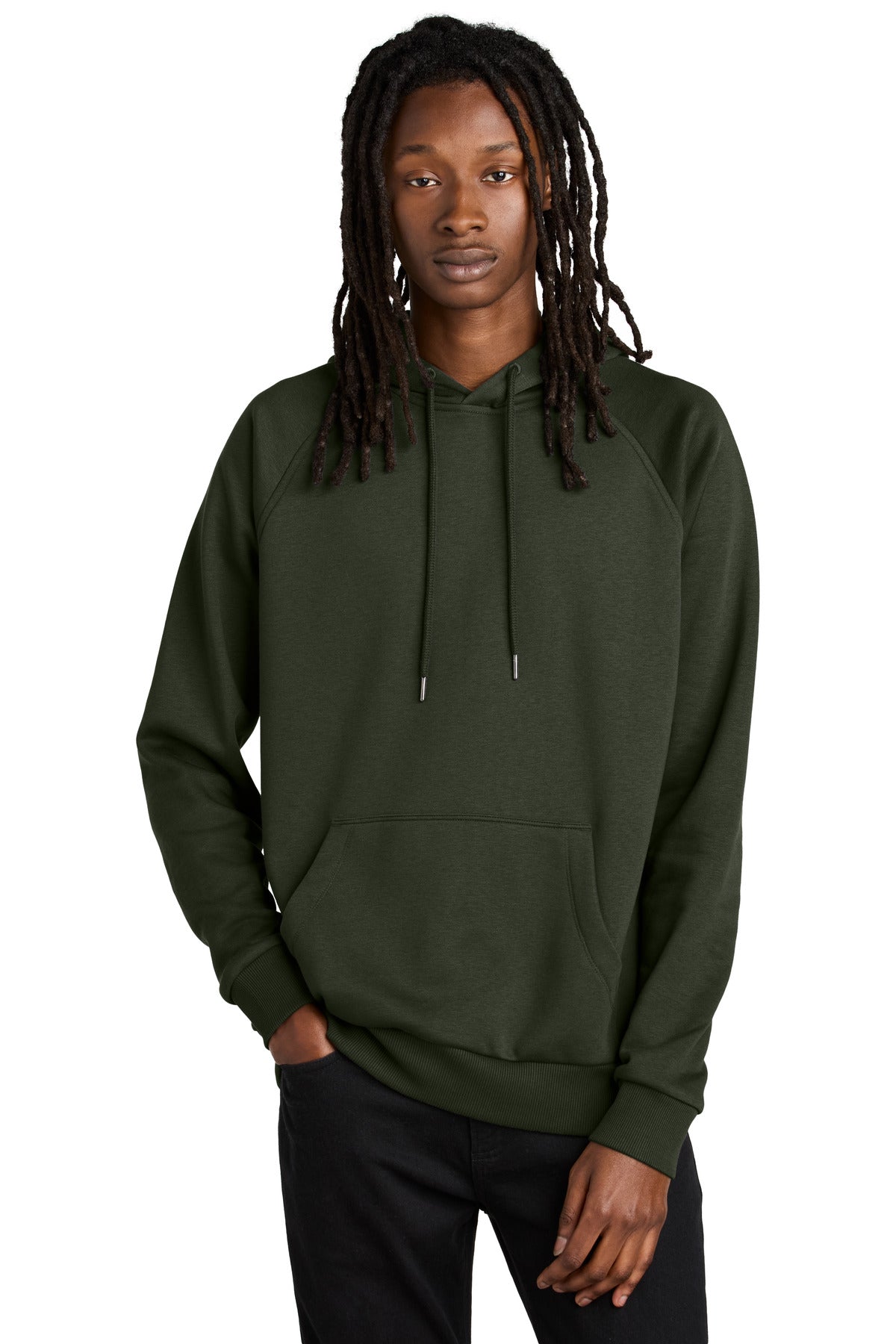 Allmade   Unisex Organic CVC Fleece Pullover Hoodie AL5000