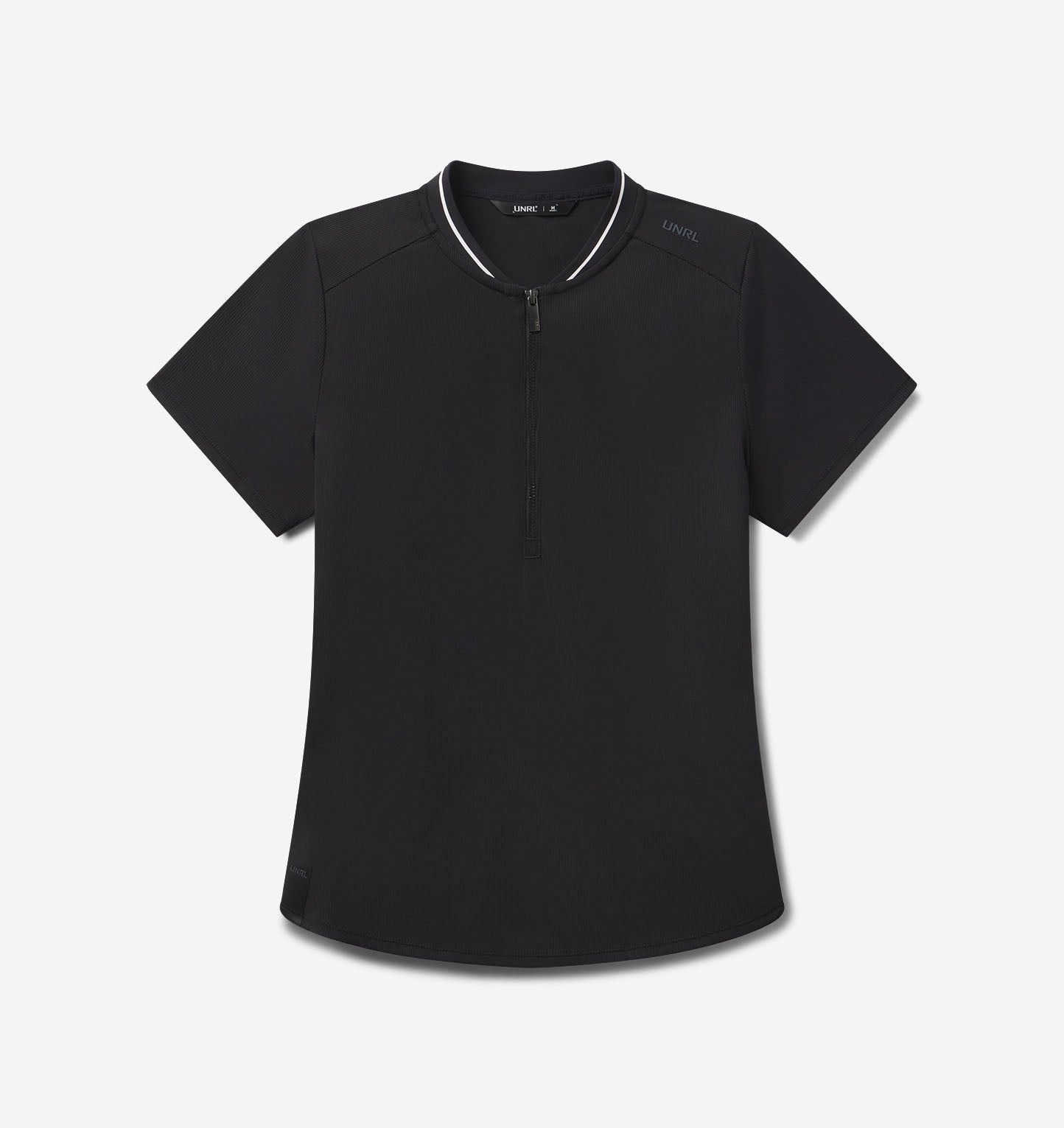 UNRL Amelia Short Sleeve Polo Ã¢â‚¬â€œ Black