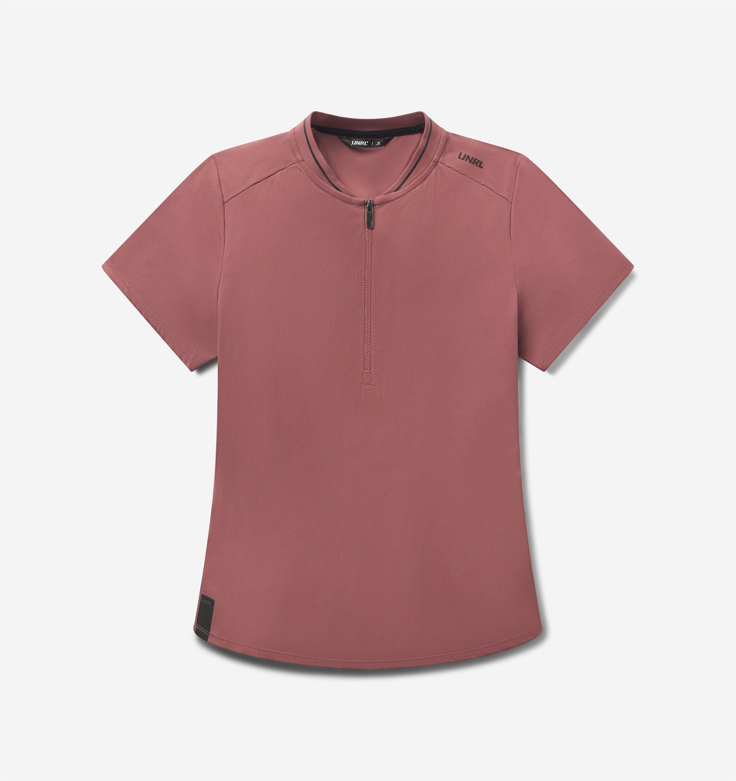 UNRL Amelia Short Sleeve Polo Ã¢â‚¬â€œ Rosewood