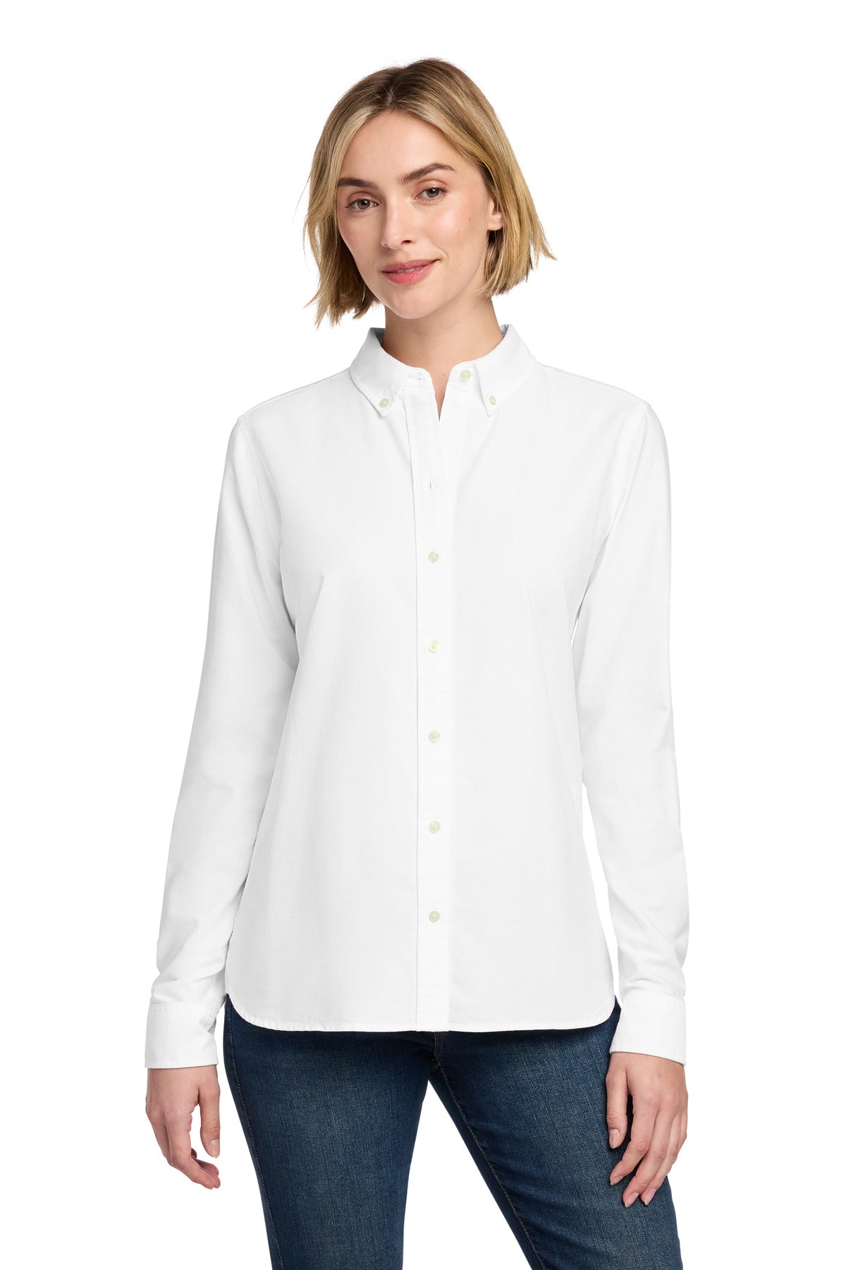Brooks Brothers ®  Women's Casual Oxford Cloth Shirt BB18005 | Add Your Logo