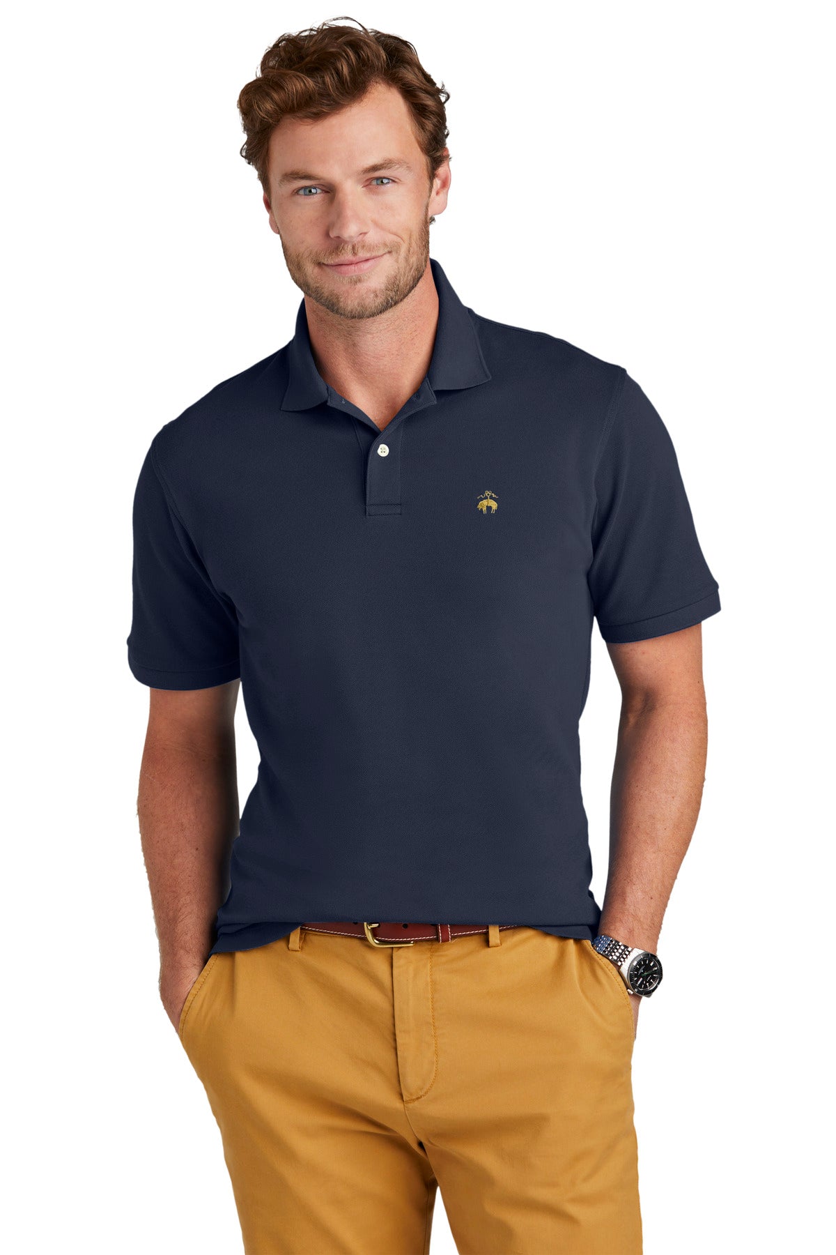 Brooks Brothers   Pima Cotton Pique Polo BB18200