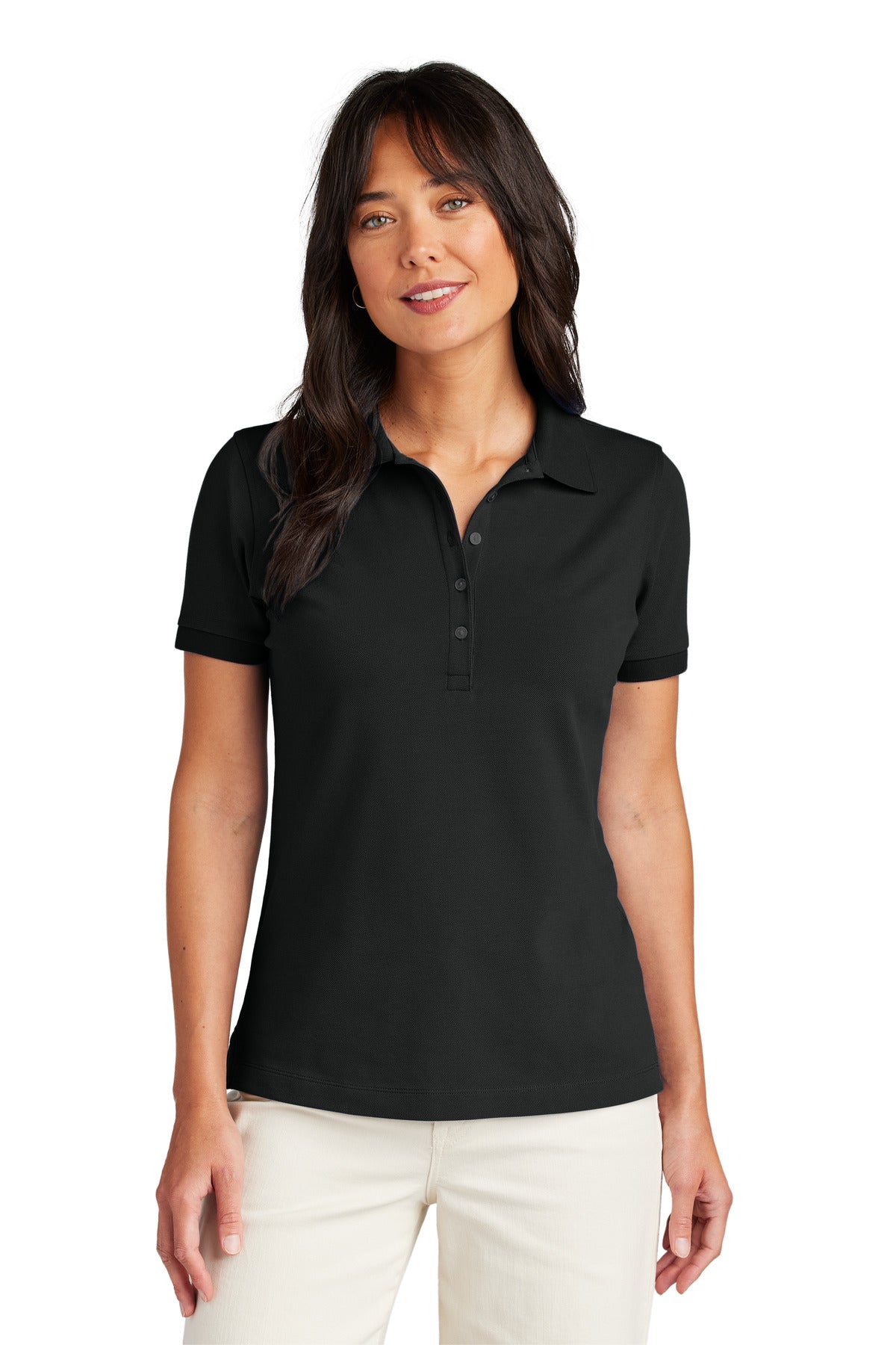 Brooks Brothers ®  Women's Pima Cotton Pique Polo BB18201 | Add Your Logo