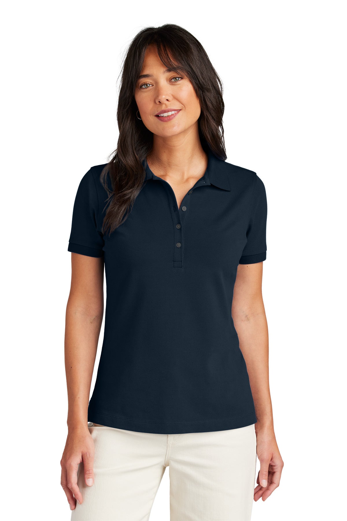 Brooks Brothers ®  Women's Pima Cotton Pique Polo BB18201 | Add Your Logo