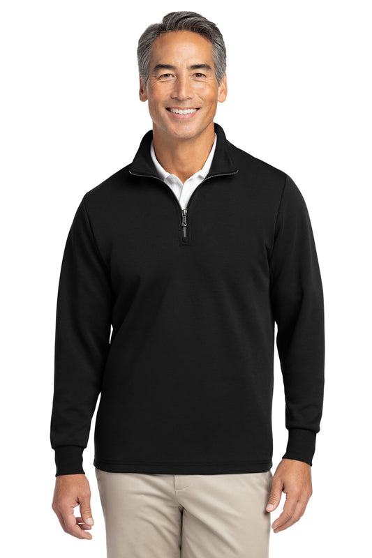 Brooks Brothers   Double-Knit 1/4-Zip BB18206