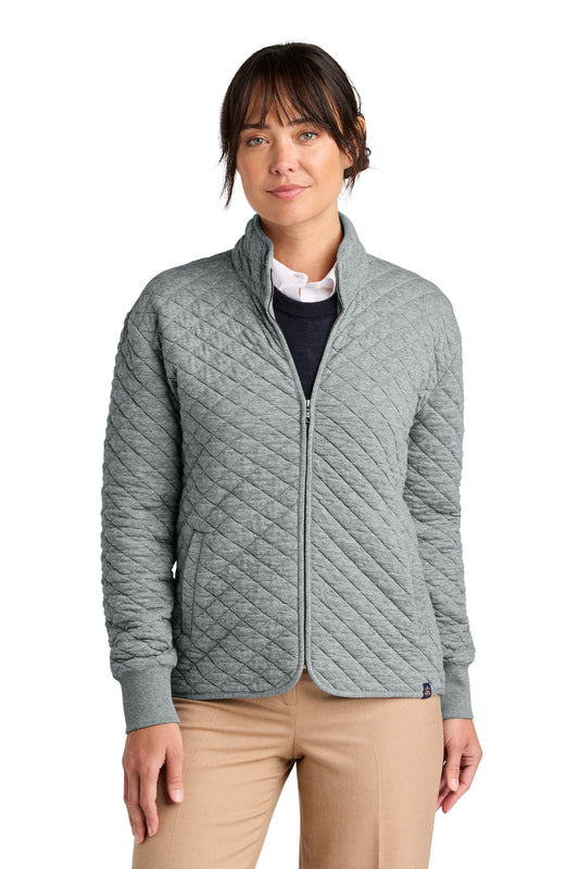 Brooks Brothers   Women's Diamond Quilt Full-Zip BB18213