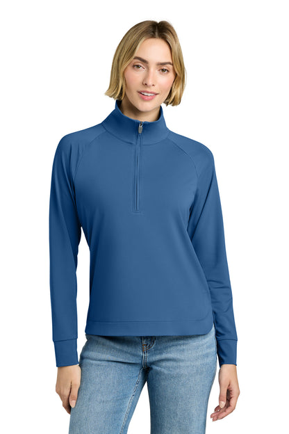 Brooks Brothers ®  Women's Luxe Performance 1/4-Zip BB18215 | Add Your Logo
