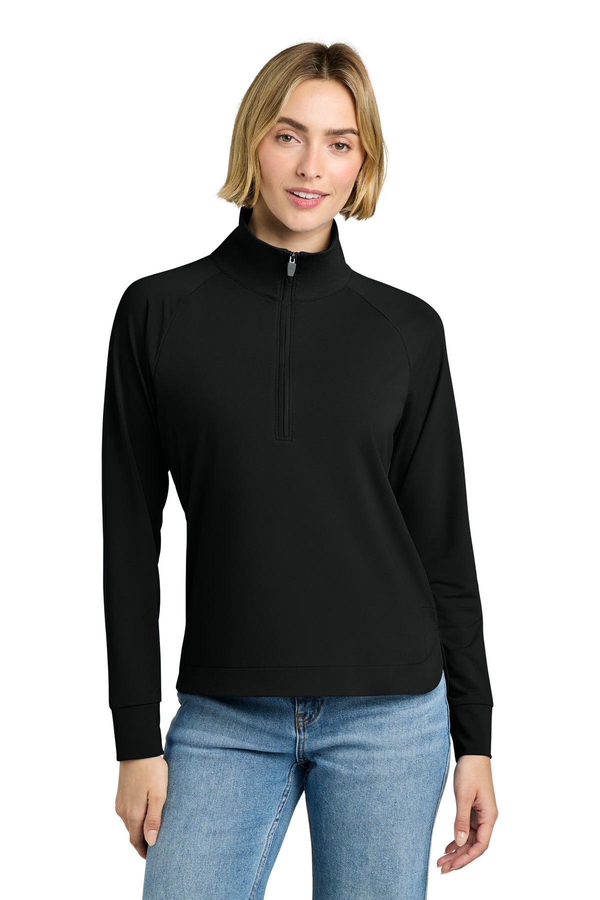 Brooks Brothers ®  Women's Luxe Performance 1/4-Zip BB18215 | Add Your Logo