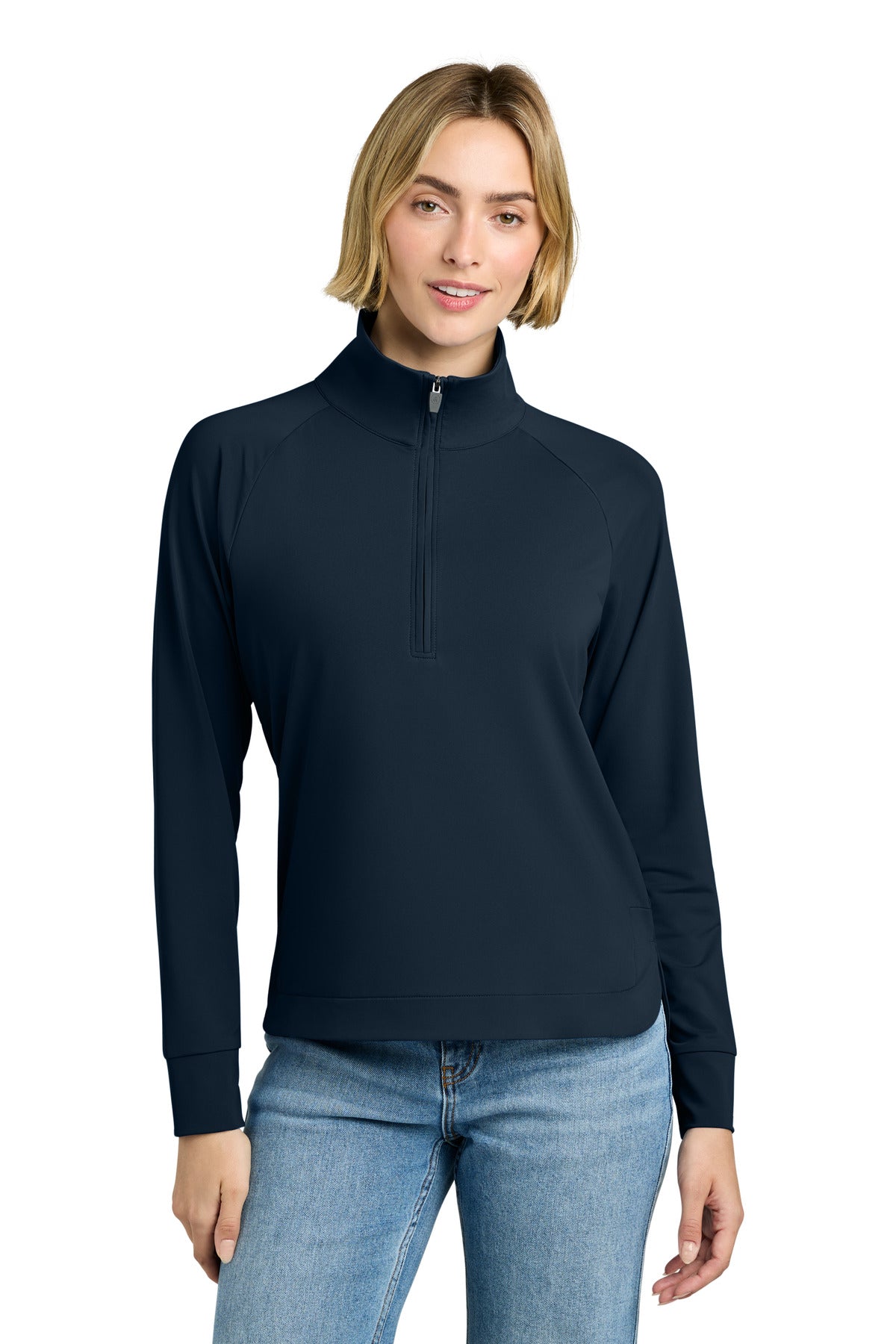 Brooks Brothers ®  Women's Luxe Performance 1/4-Zip BB18215 | Add Your Logo