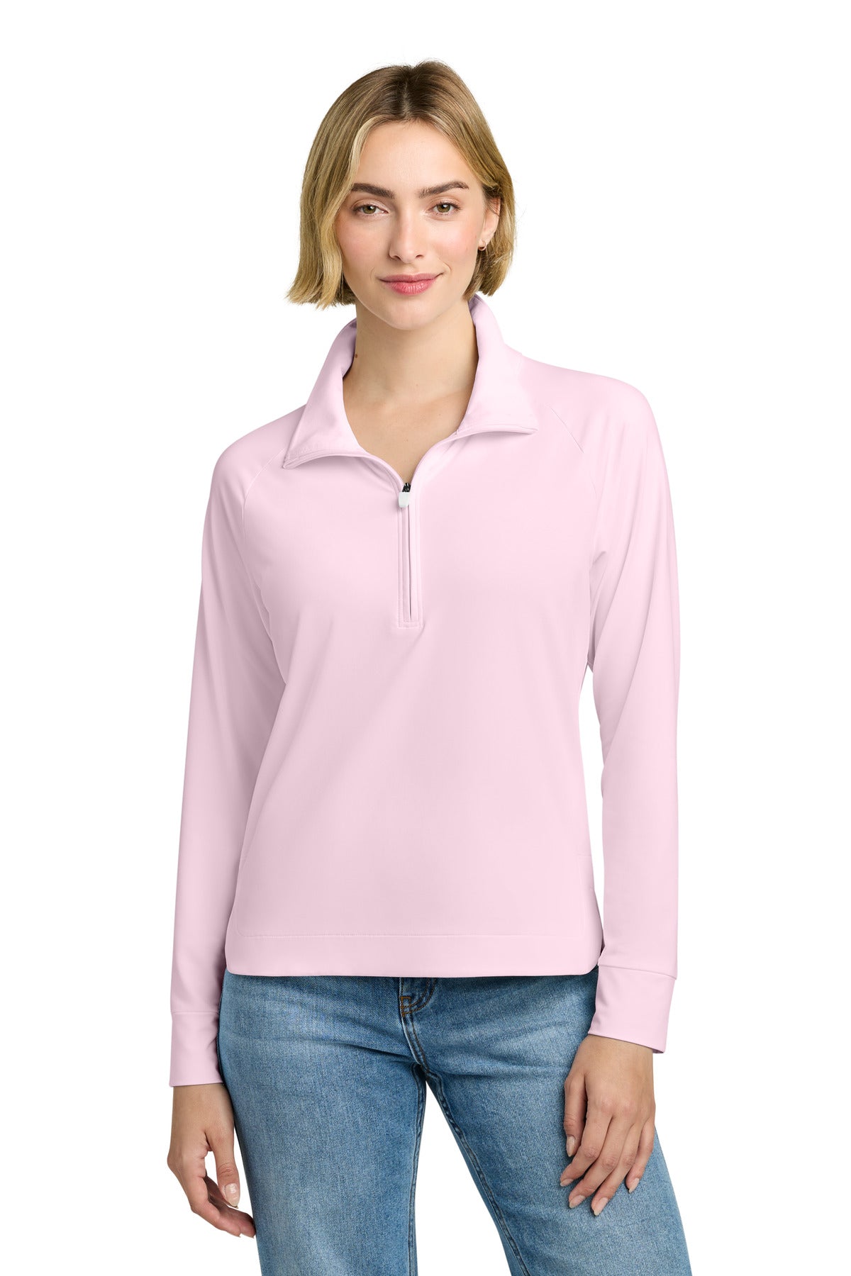 Brooks Brothers ®  Women's Luxe Performance 1/4-Zip BB18215 | Add Your Logo