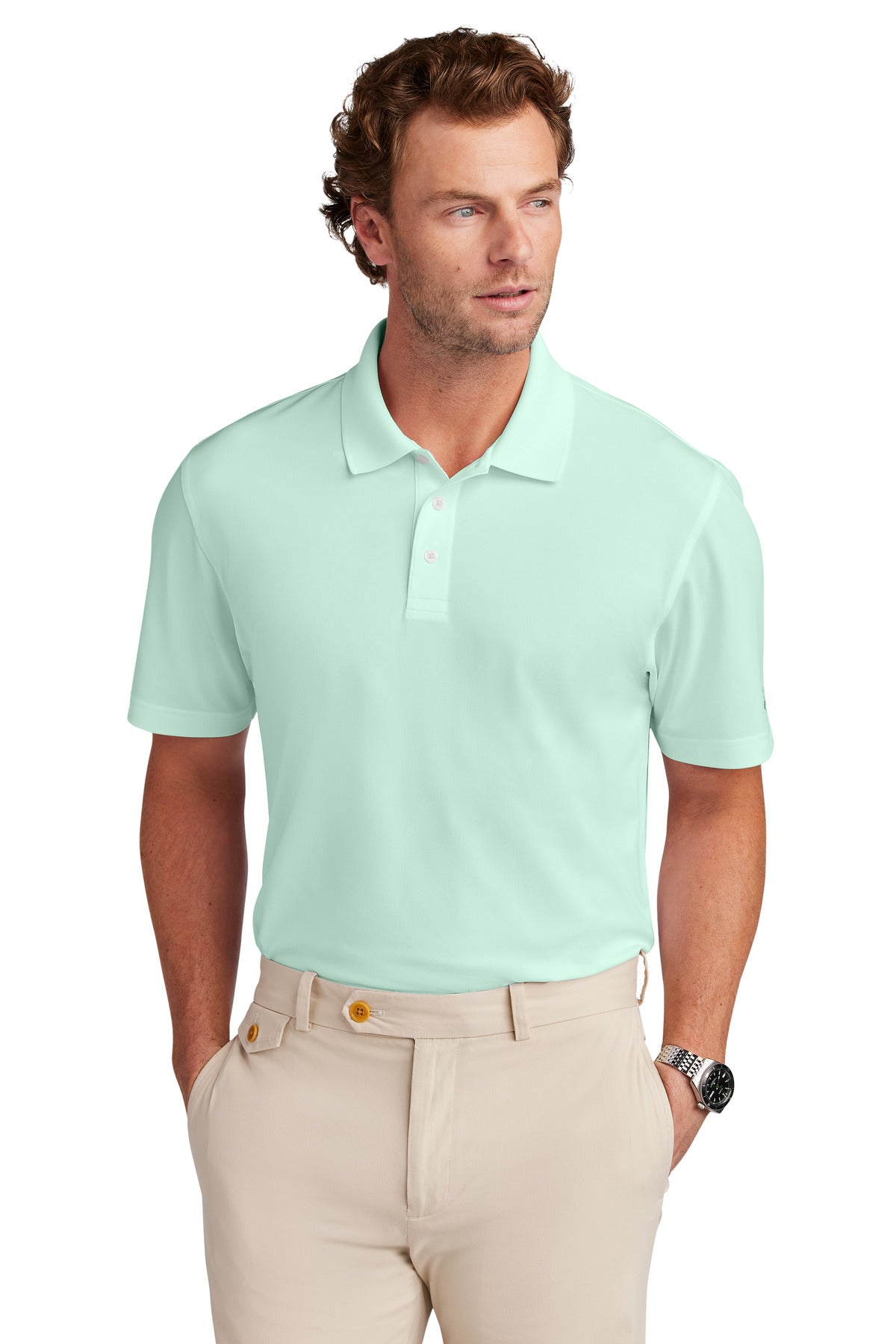 Brooks Brothers   Mesh Pique Performance Polo BB18220