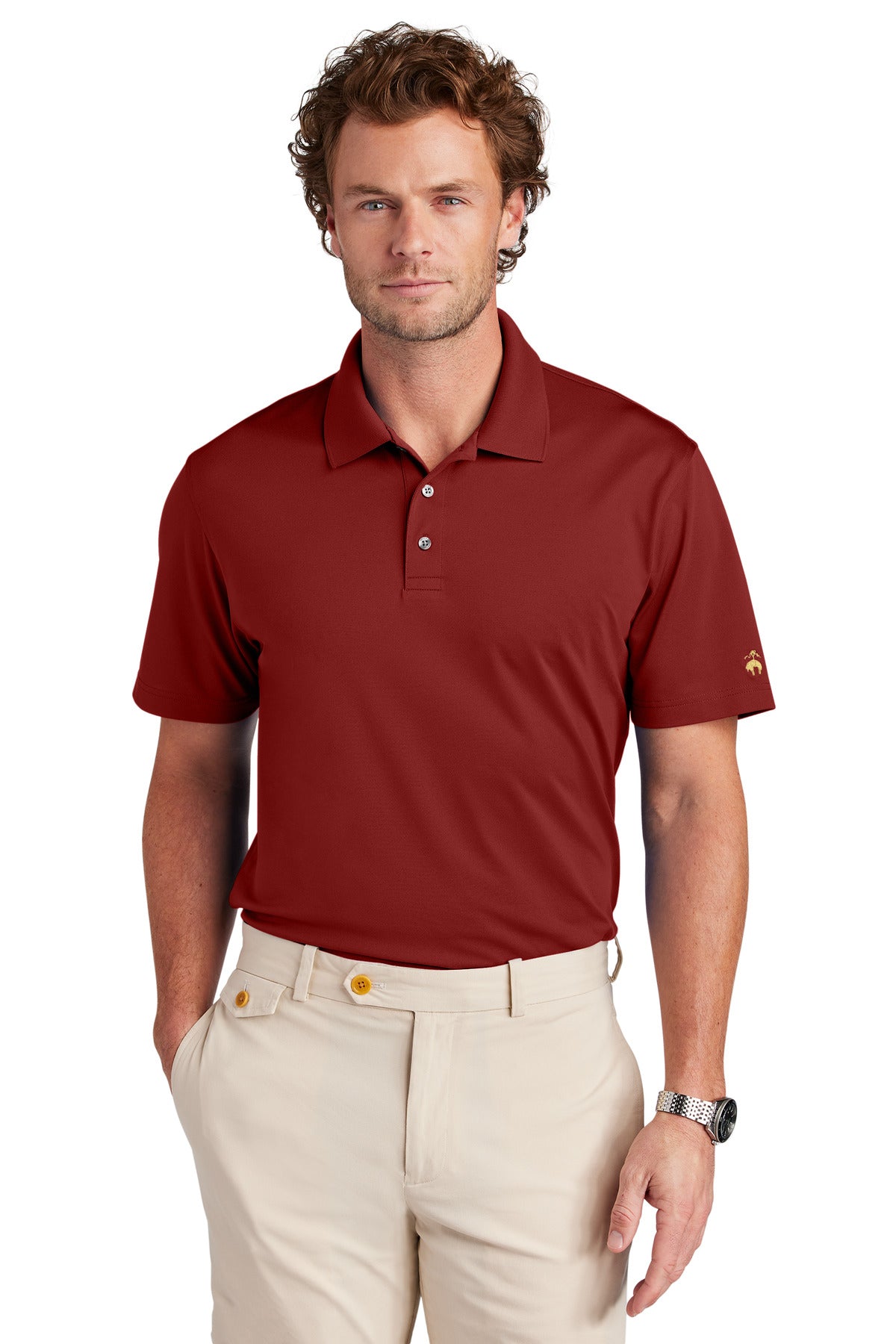 Brooks Brothers   Mesh Pique Performance Polo BB18220