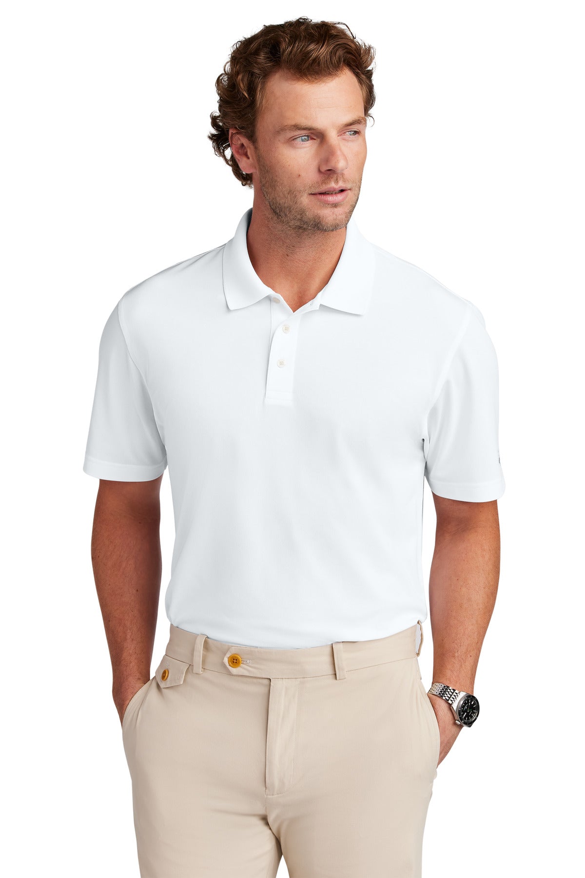 Brooks Brothers   Mesh Pique Performance Polo BB18220