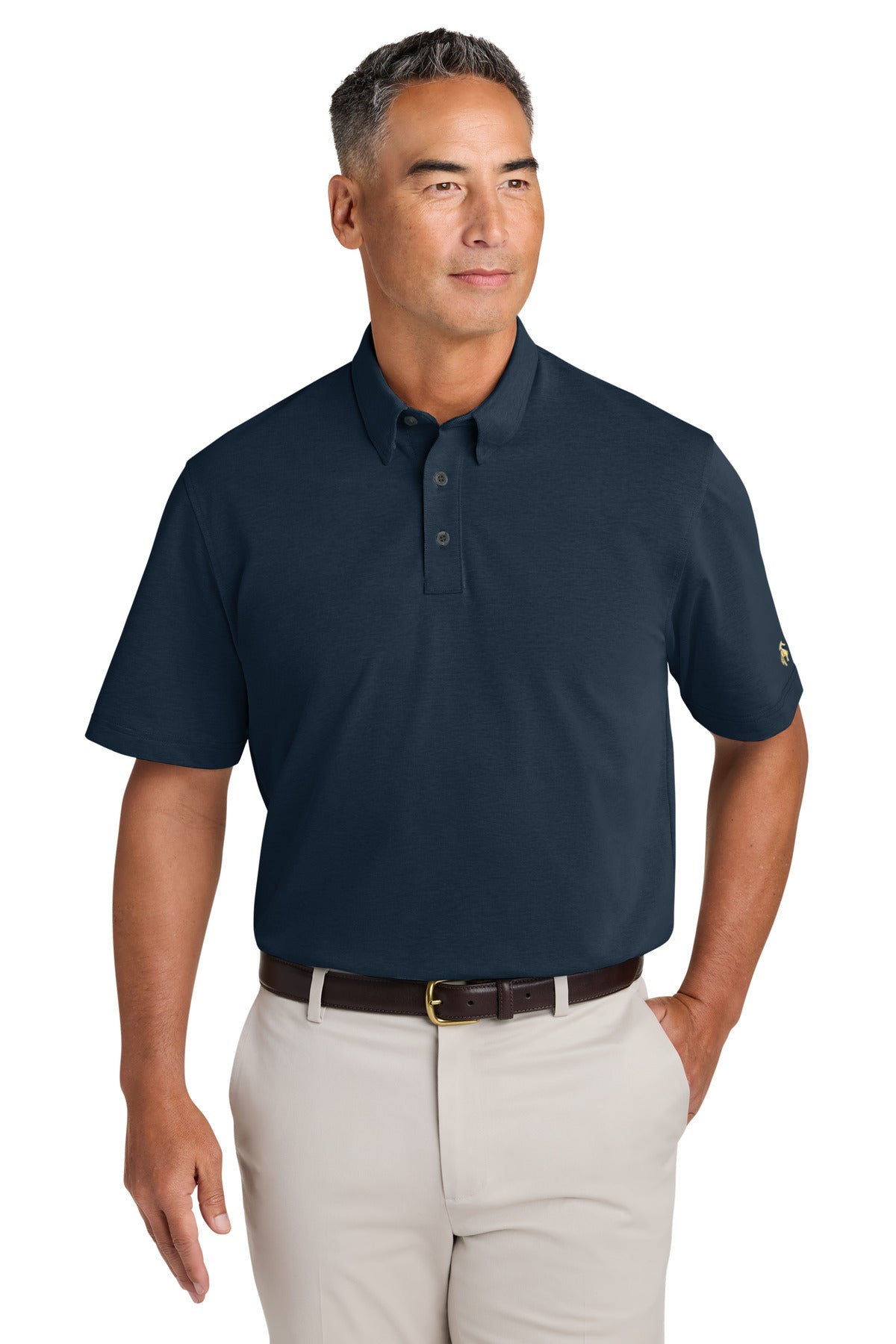 Brooks Brothers ®  Pinpoint Pique Dress Polo BB18222 | Add Your Logo