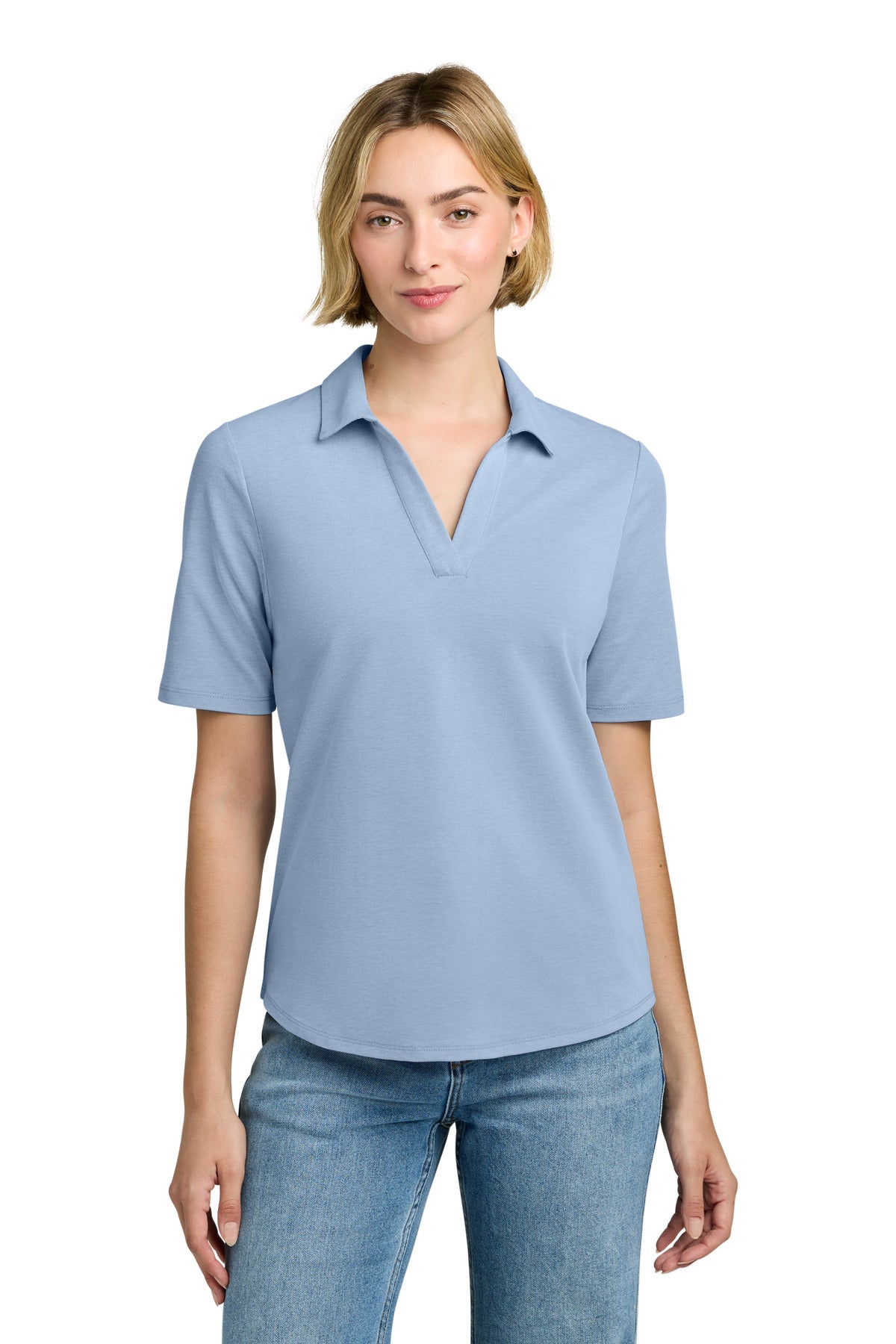 Brooks Brothers ®  Women's Pinpoint Pique Polo BB18223 | Add Your Logo
