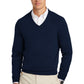 Brooks Brothers   Cotton Stretch V-Neck Sweater BB18400