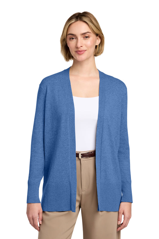 Brooks Brothers ®  Women's Cotton Stretch Long Cardigan Sweater BB18403 | Add Your Logo