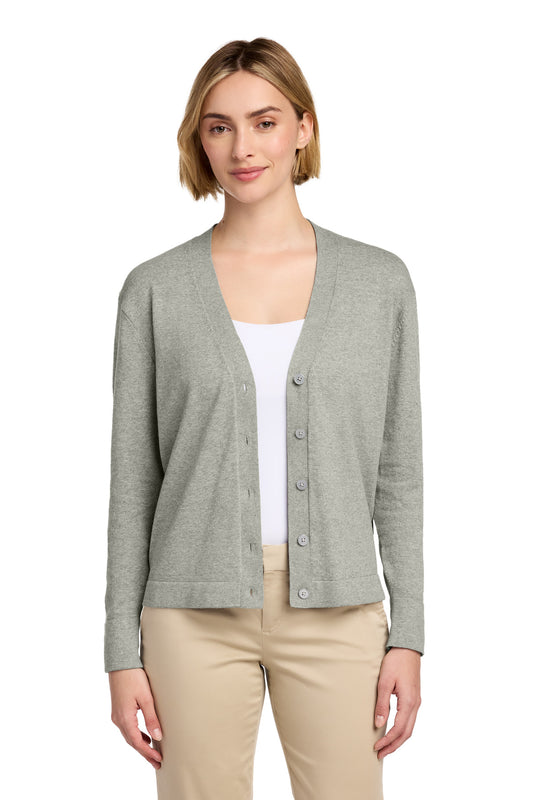 Brooks Brothers ®  Women's Cotton Stretch Cardigan Sweater BB18405 | Add Your Logo