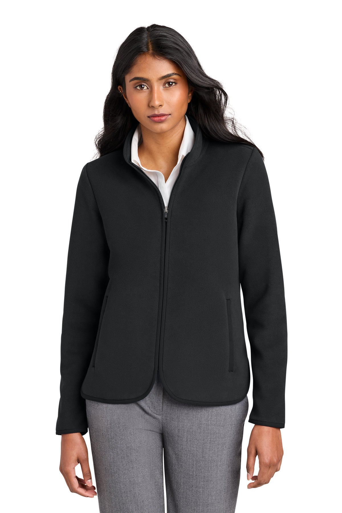 Brooks Brothers ®  Women's Fleece Jacket BB18611 | Add Your Logo