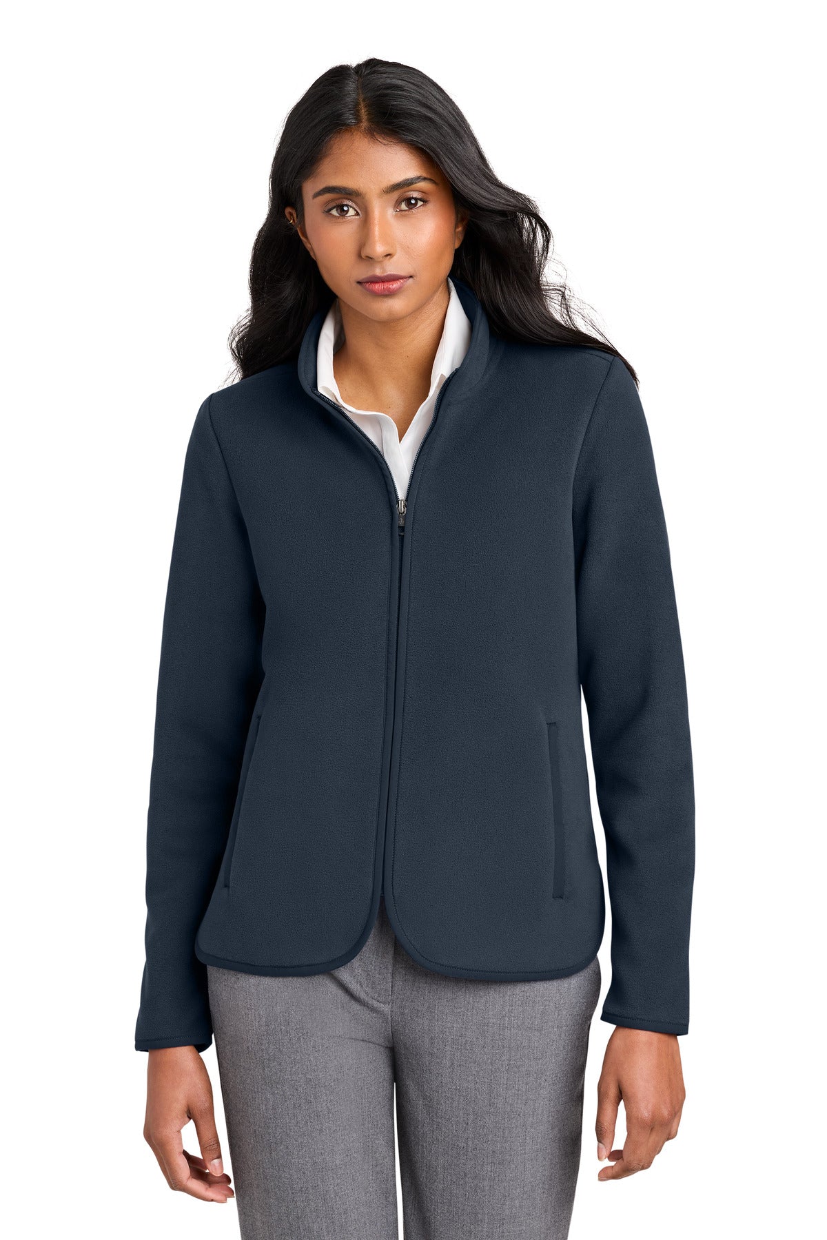 Brooks Brothers ®  Women's Fleece Jacket BB18611 | Add Your Logo