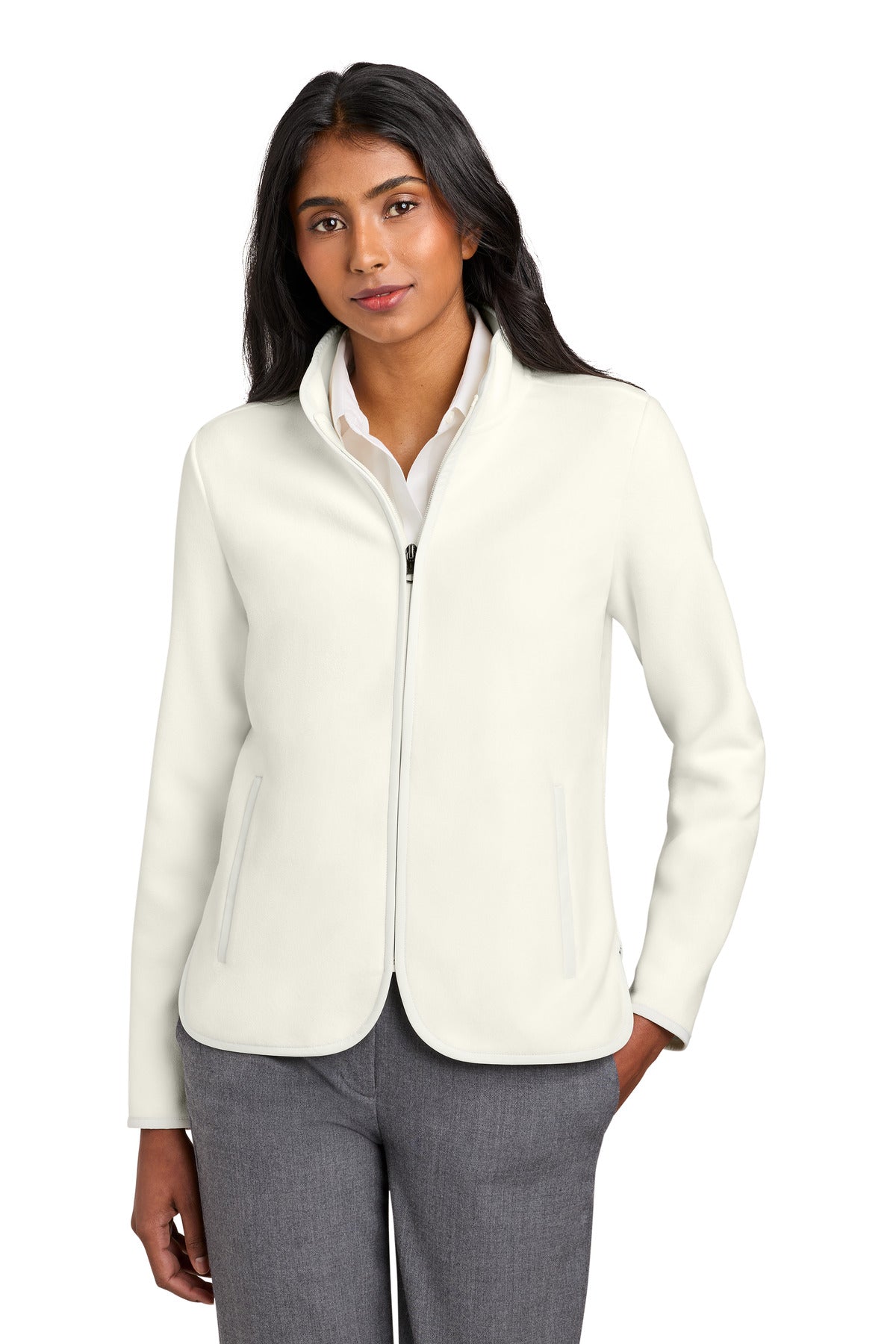 Brooks Brothers ®  Women's Fleece Jacket BB18611 | Add Your Logo