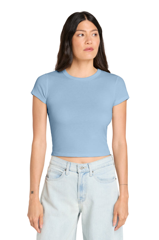 BELLA+CANVAS ®  Women's Micro Rib Baby Tee BC1010 | Add Your Logo