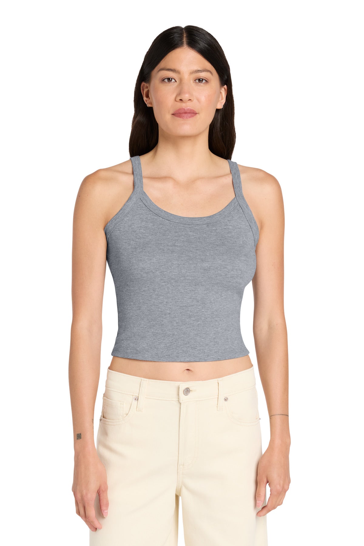 BELLA+CANVAS ®  Women's Micro Rib Spaghetti Strap Tank BC1012 | Add Your Logo