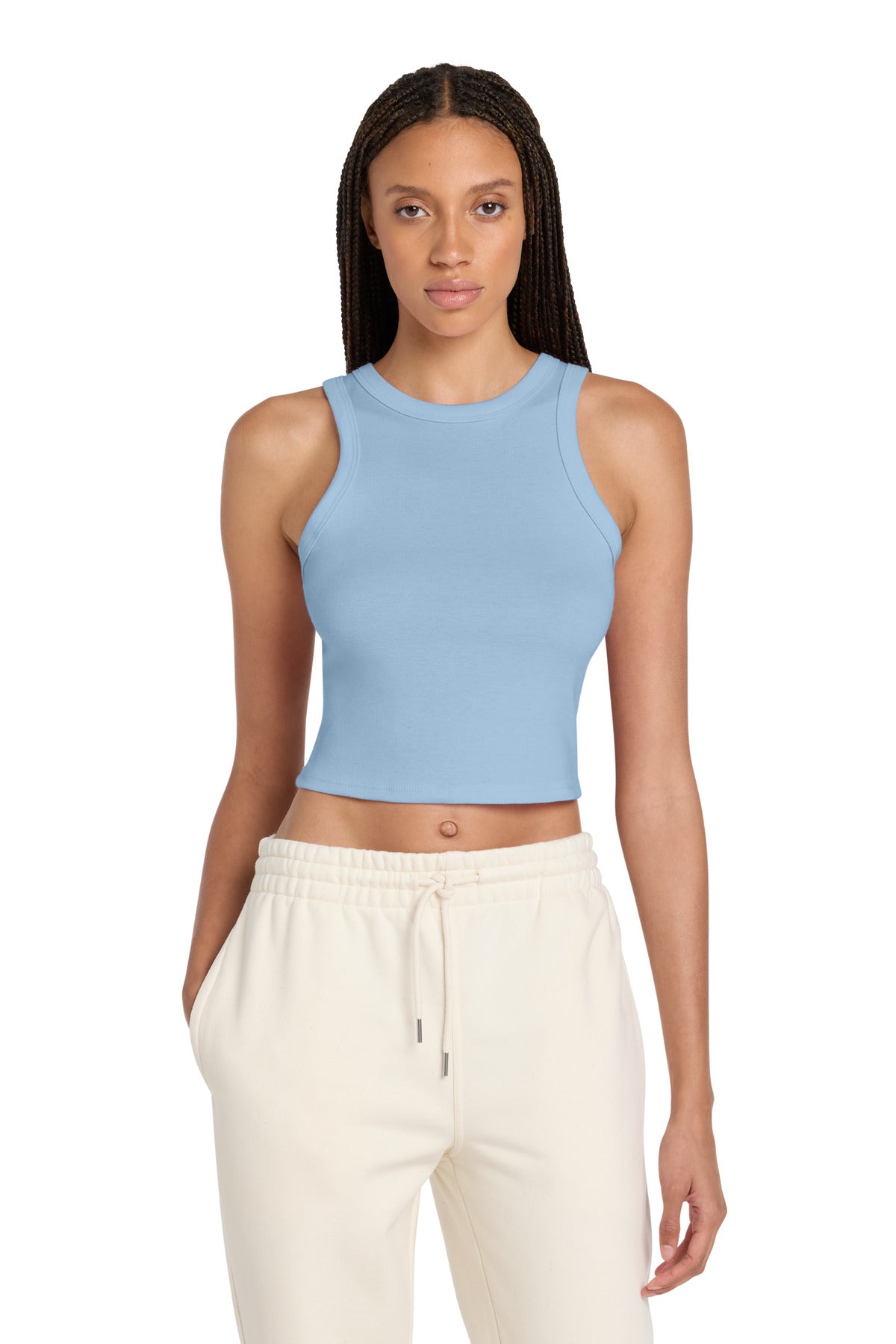 BELLA+CANVAS ®  Women's Micro Rib Racer Tank BC1019 | Add Your Logo